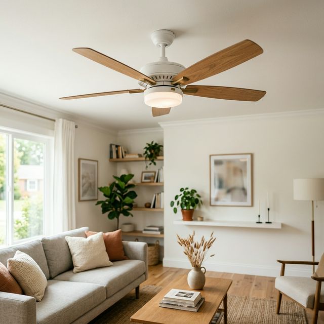 Brasseur d'air dans un salon